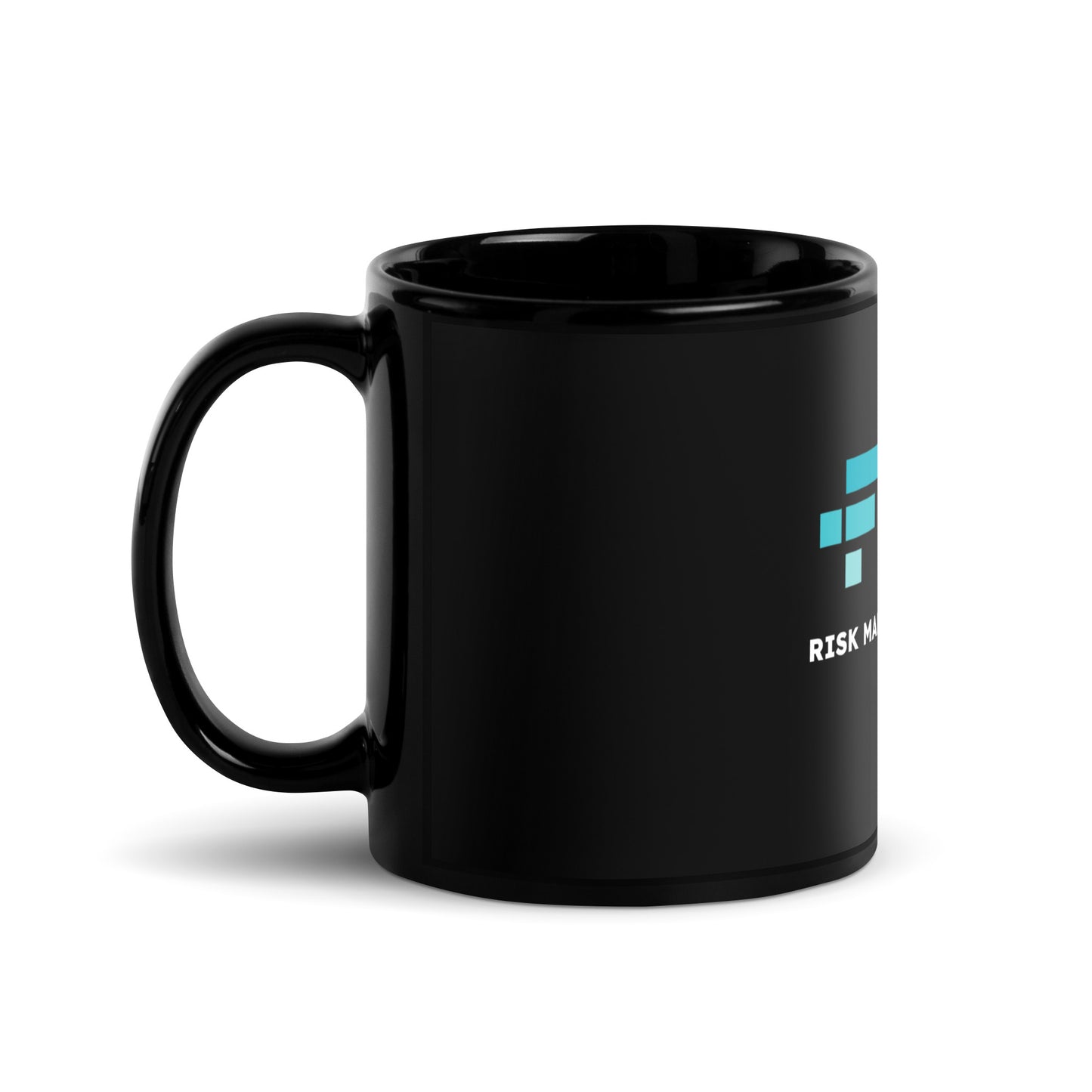 FTX Risk Management Dept. Black Glossy Mug