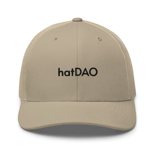 hatDAO Trucker Cap